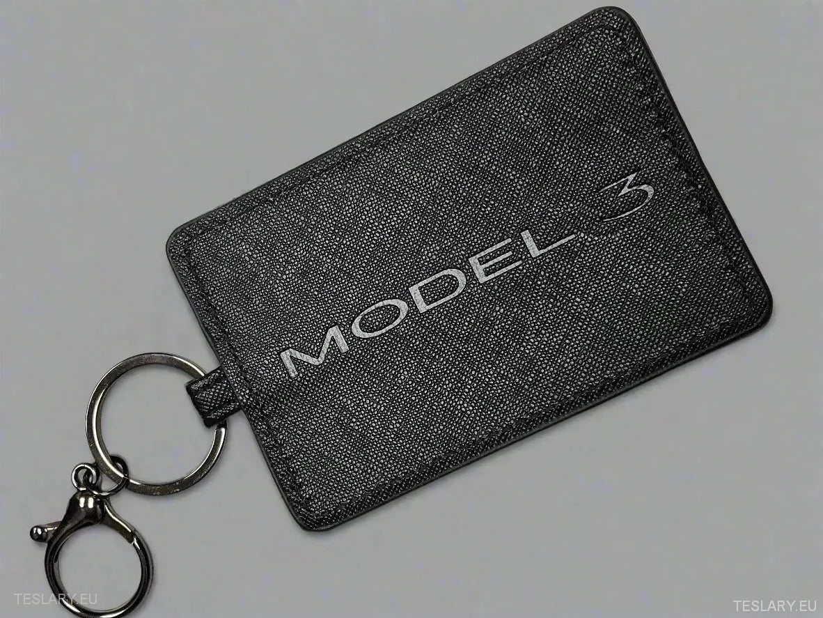 Модерен ключов калъф с лого на Tesla Model 3