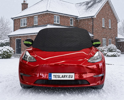 Windshield Snow & Weather Cover for your Tesla Model 3 or Tesla Model Y also Suitable for BYD , MG4 and VW ID4