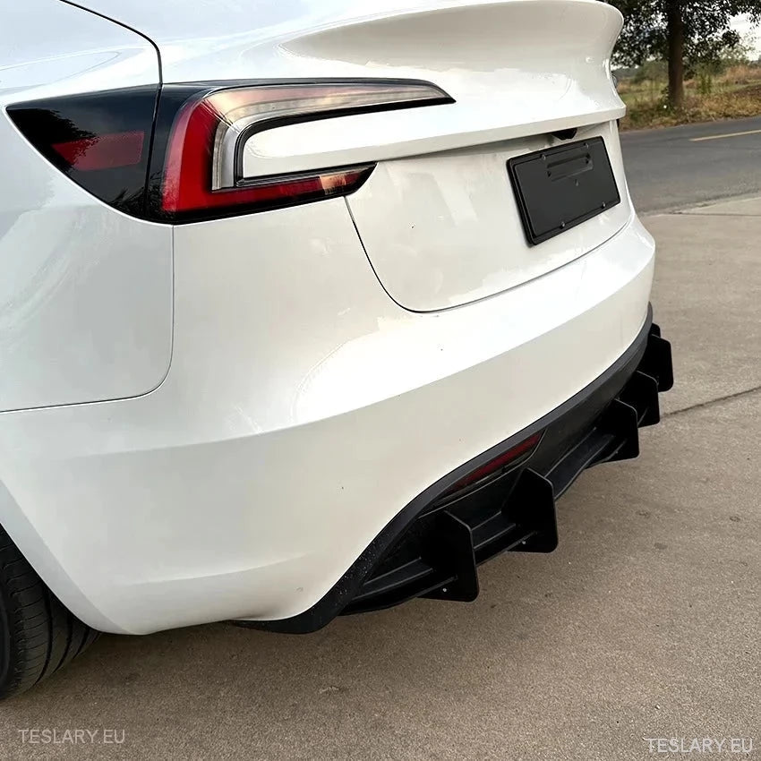 Tesla 3 Highland Rear Bumper Diffuser Body Kit - TESLARY Tesla Shop Accessories Europe Nederlands Dublin Cork Ireland Deutschland Espana Alicante France Italia