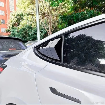 Tesla 3 Highland Sports Style Rear Side Windows Splitter ( 2 Pieces ) - TESLARY Tesla Shop Accessories Europe Nederlands Ireland Deutschland Espana Alicante France Italia