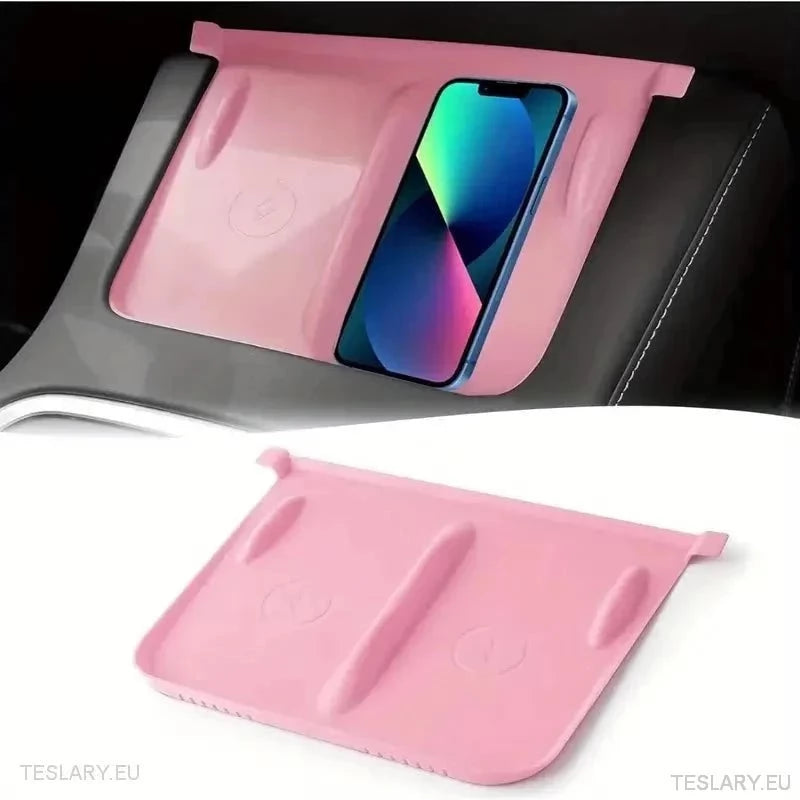 Tesla 3 / y & Highland Silicone Anti Slip Cover για ασύρματο μαξιλάρι φόρτισης