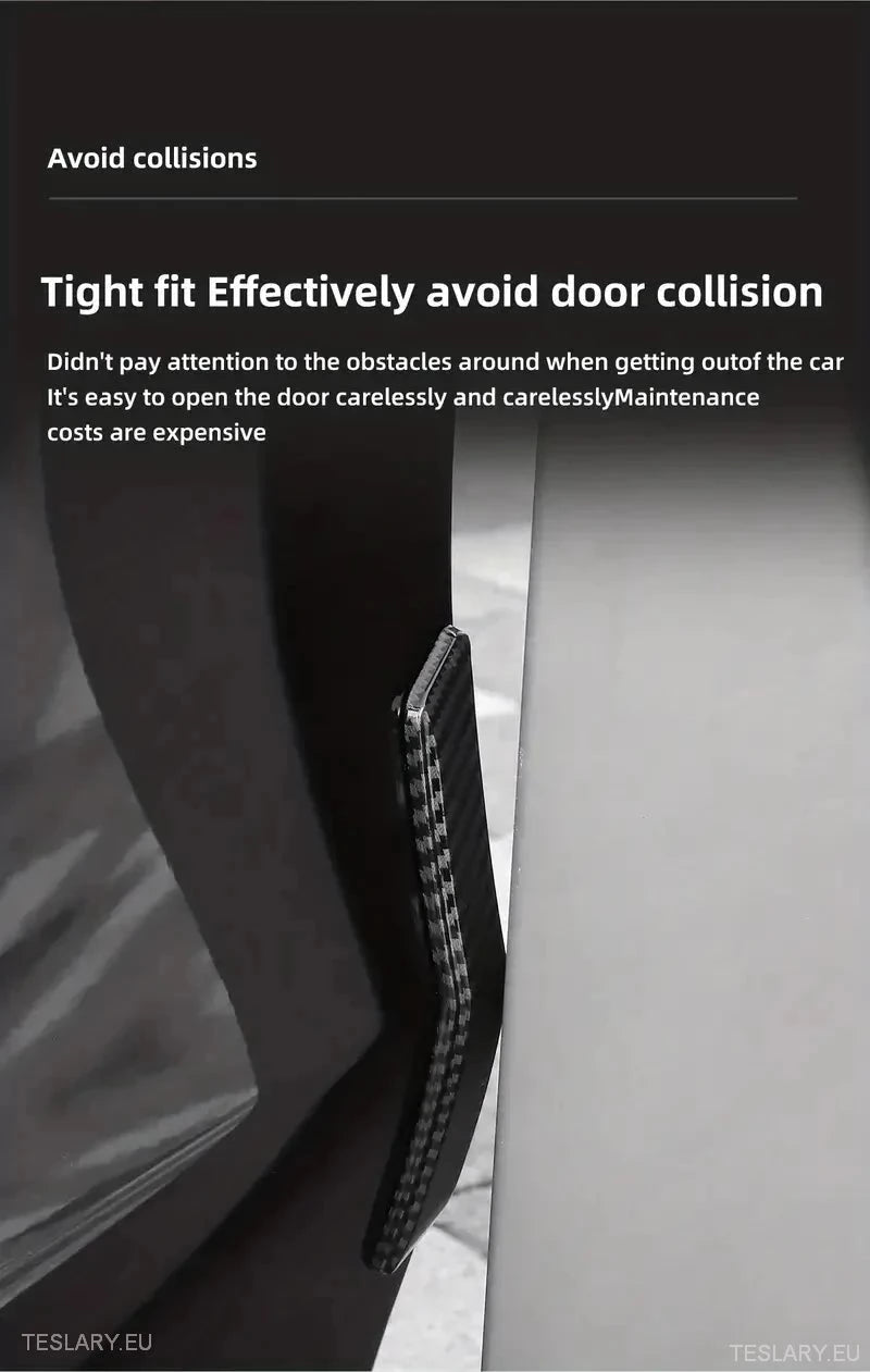 Tesla 3/Y Door Anti Collision Strips ( 4 Pack ) - TESLARY Tesla Shop Accessories Europe Nederlands Dublin Cork Ireland Deutschland Espana Alicante France Italia