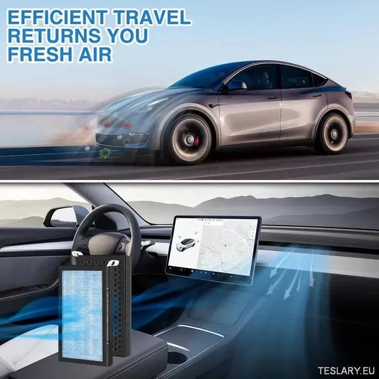 Tesla Model 3/Y Passenger Air Filter Replacement Kit (båda filter)