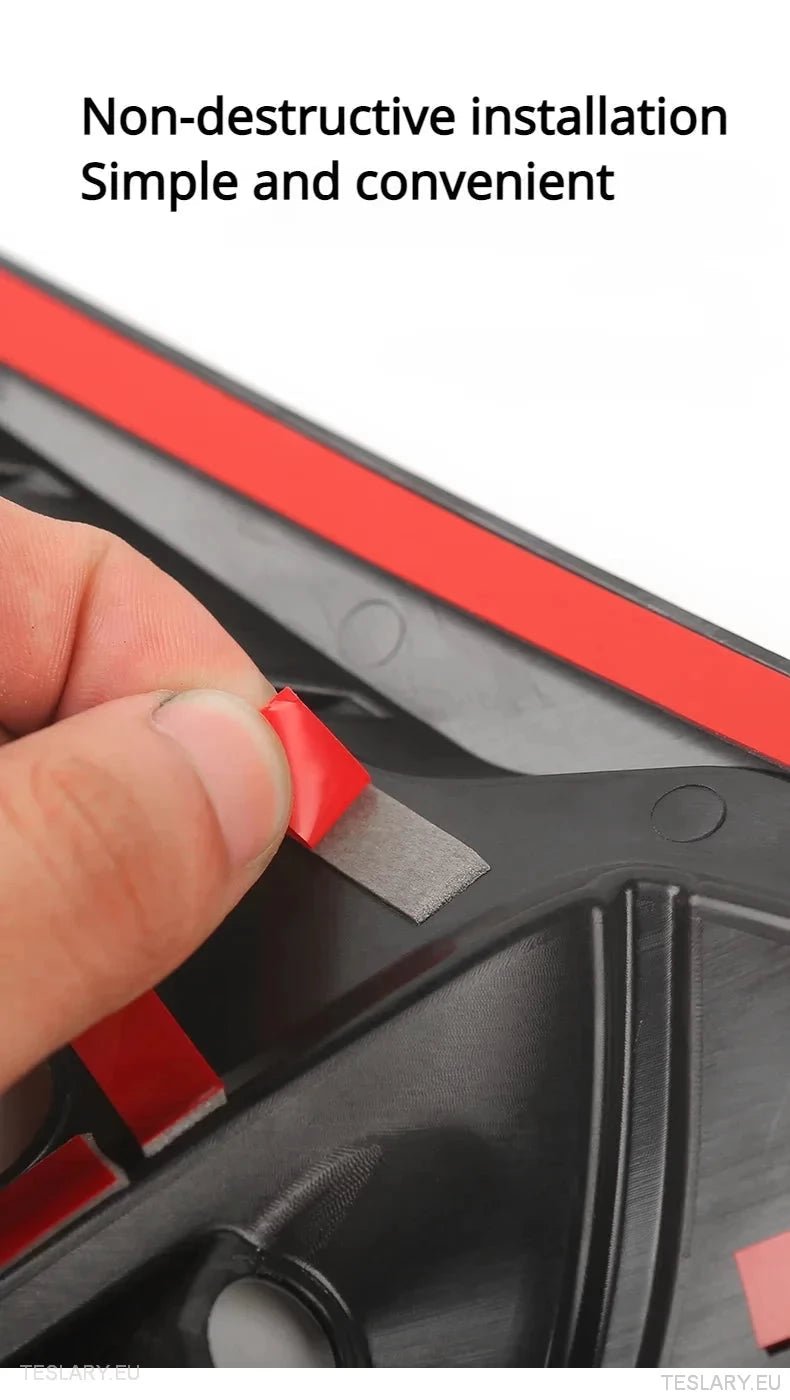 Tesla 3/Y Side Camera Thunder Wing Blade Design - TESLARY Tesla Shop Accessories Europe Nederlands Dublin Cork Ireland Deutschland Espana Alicante France Italia