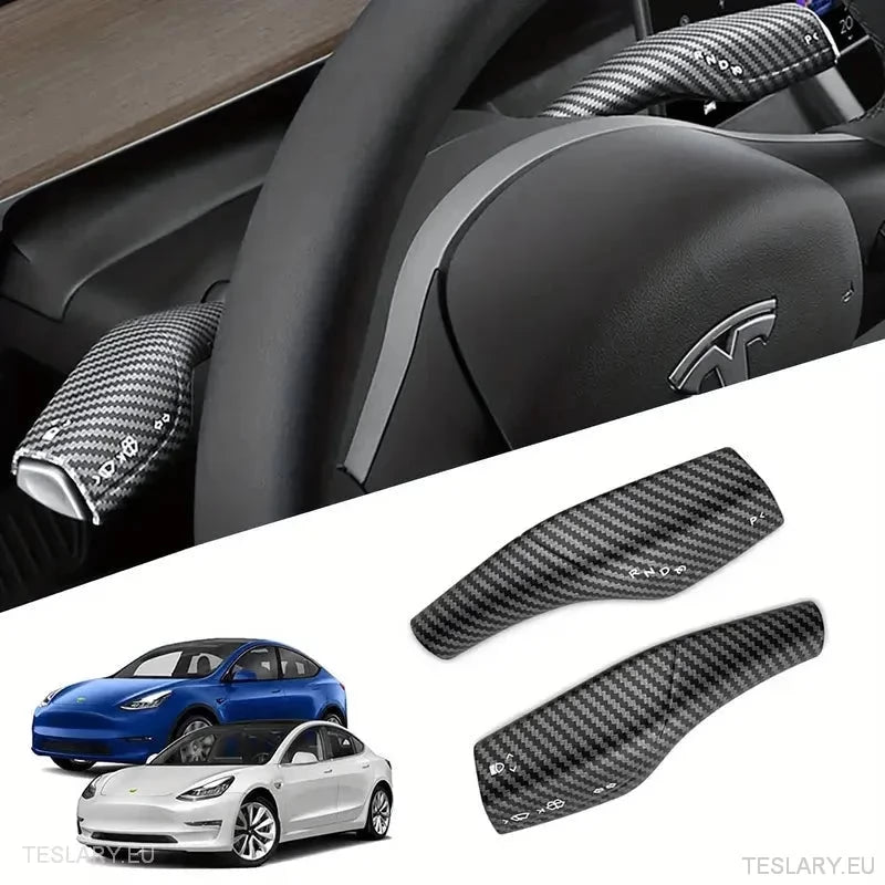 Tesla 3/Y Wiper & Gear Change Stalks - TESLARY Tesla Shop Accessories Europe Nederlands Dublin Cork Ireland Deutschland Espana Alicante France Italia