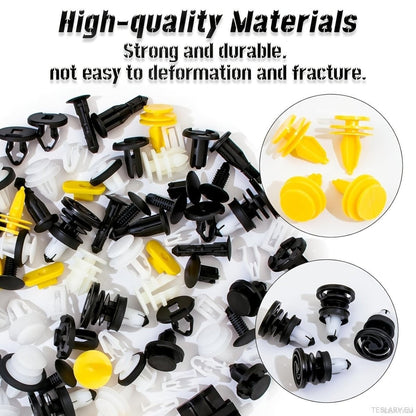 Tesla Cuerpo Tesla Corredor de fijador interno y externo Clip Pack 70 piezas