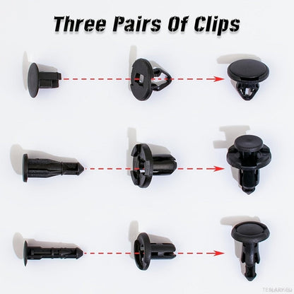 Tesla Cuerpo Tesla Corredor de fijador interno y externo Clip Pack 70 piezas