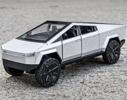 Tesla Cybertruck Model Car 1:36 Unofficial Version - TESLARY Tesla Shop Accessories Europe Nederlands Dublin Cork Ireland Deutschland Espana Alicante France Italia