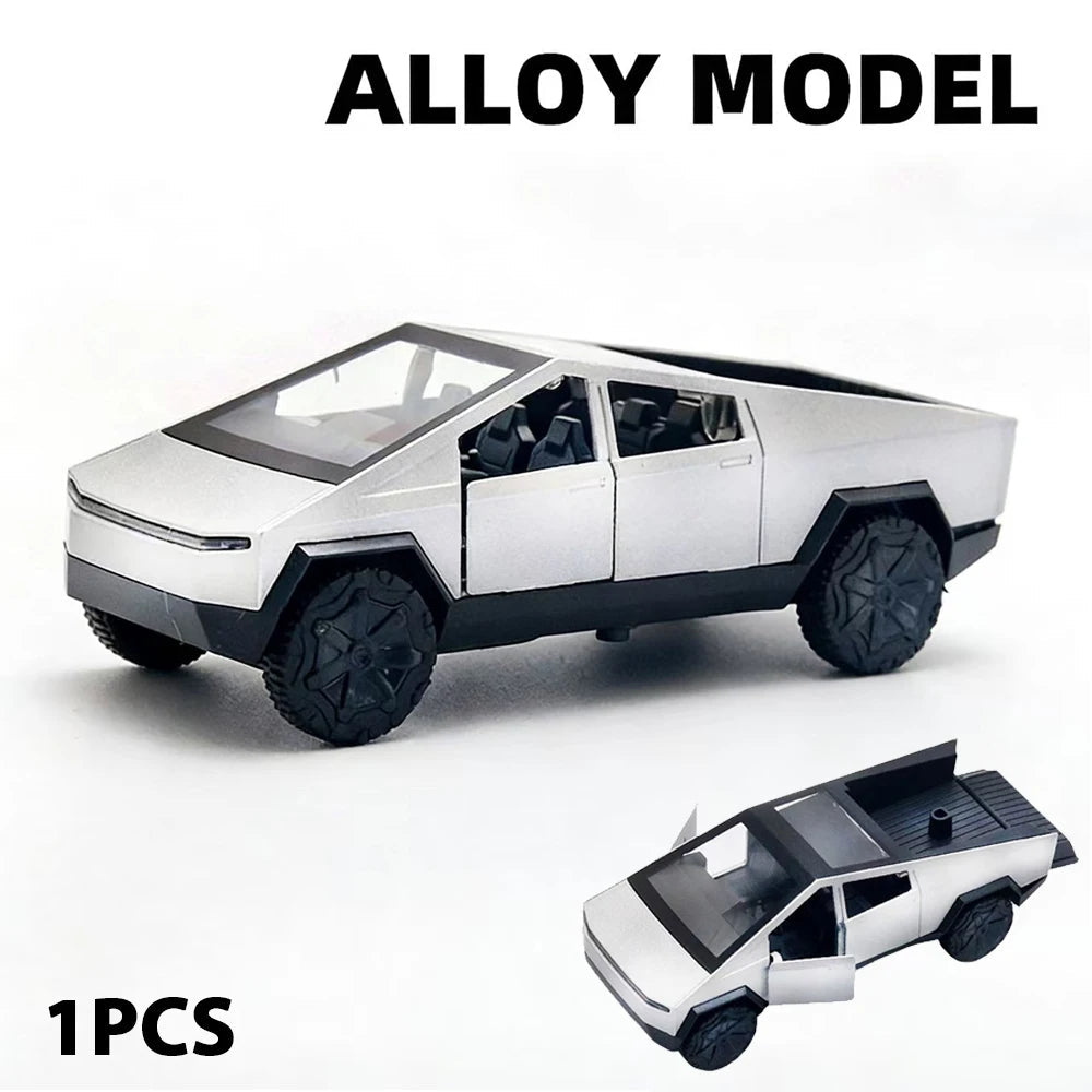 Variant ImageTesla Cybertruck Toy Cars DieCase Metal for Children - Christmas Birthdays - Gifts - Presents - Europe   - Amazon - Poland - Aliexpress - Temu - Teslary - Ireland - Fast Delivery - France - Nederlands