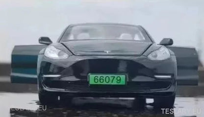 Tesla Model 3  1:32 Unofficial Version ( Black ) -TESLARY.IE Tesla Shop Europe