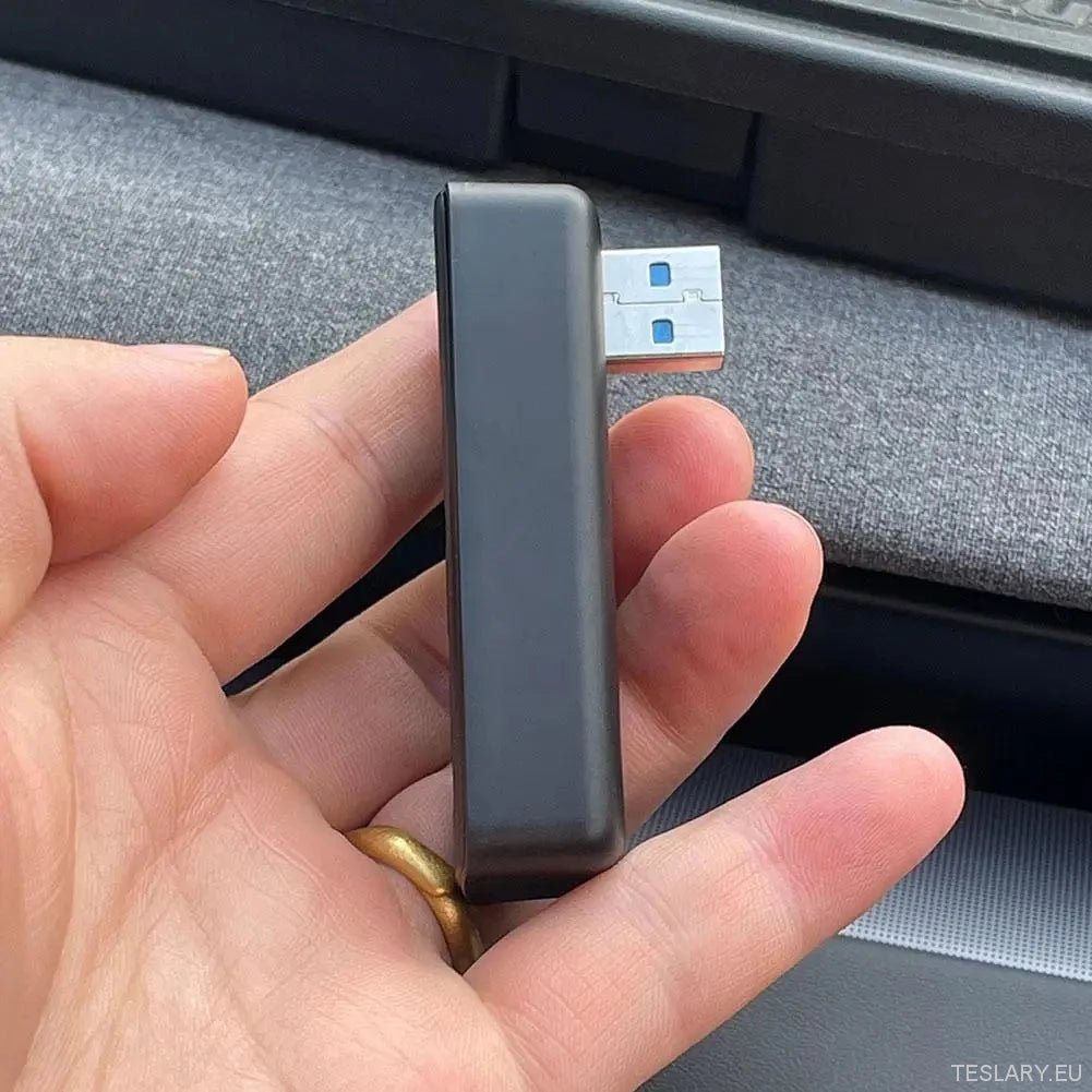 Tesla Model 3 Glove Box USB Hub & Fast Charging Dock - TESLARY Tesla Shop Accessories Europe Nederlands Dublin Cork Ireland Deutschland Espana Alicante France Italia