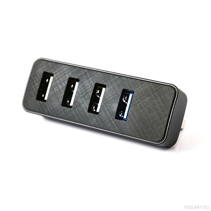 Tesla Model 3 Glove Box USB Hub & Fast Charging Dock - TESLARY Tesla Shop Accessories Europe Nederlands Dublin Cork Ireland Deutschland Espana Alicante France Italia