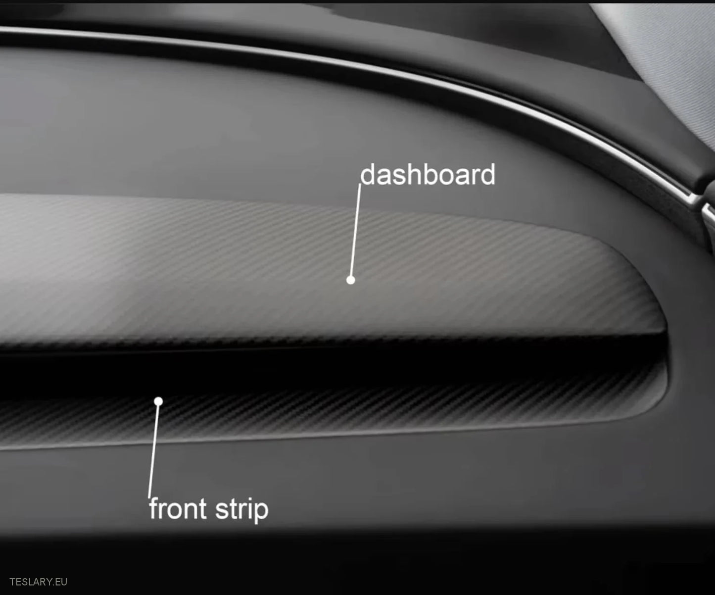 Tesla Model 3 Highland/Model Y Juniper Pulpit Cover Cover Trime