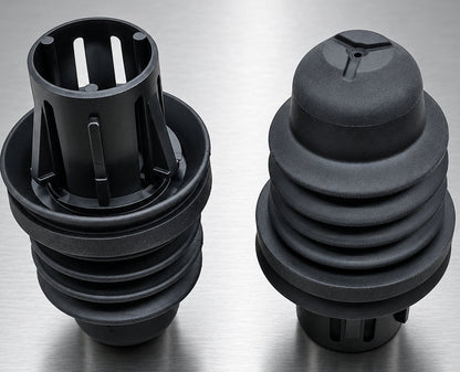 Tesla Model 3 Trunk Buffer Stop Blocks  Left  Right Spring Shock Absorbing Trunk Lid Rubber Bumpers OEM PART NUMBER 110876700B Buy from Ireland and Europes Teslary.eu