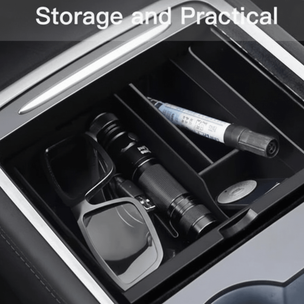 Tesla Model 3 / Y Centre Console Front Organiser Tray - TESLARY Tesla Shop Accessories Europe Nederlands Dublin Cork Ireland Deutschland Espana Alicante France Italia