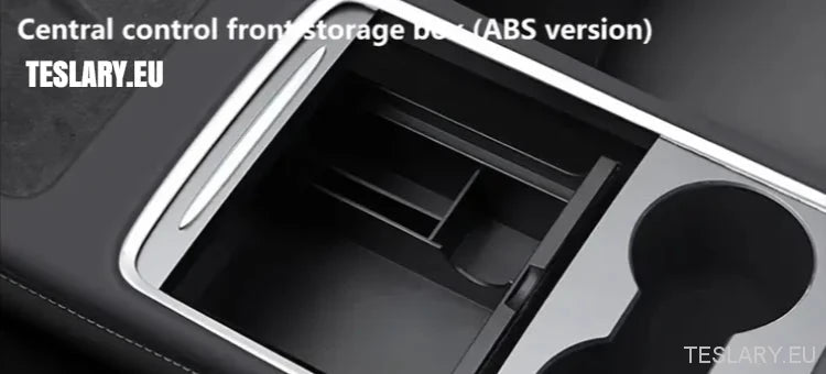 Tesla Model 3 / Y Centre Console Rear Organiser Tray Front or Rear - TESLARY Tesla Shop Accessories Europe Nederlands Ireland Deutschland Espana Alicante France Italia
