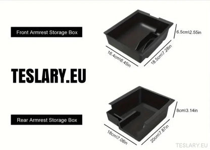 Tesla Model 3 / Y Centre Console Rear Organiser Tray Front or Rear - TESLARY Tesla Shop Accessories Europe Nederlands Ireland Deutschland Espana Alicante France Italia