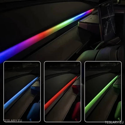 Tesla Model 3 / Y Led Ambient Lighting -TESLARY.IE Tesla Shop Europe