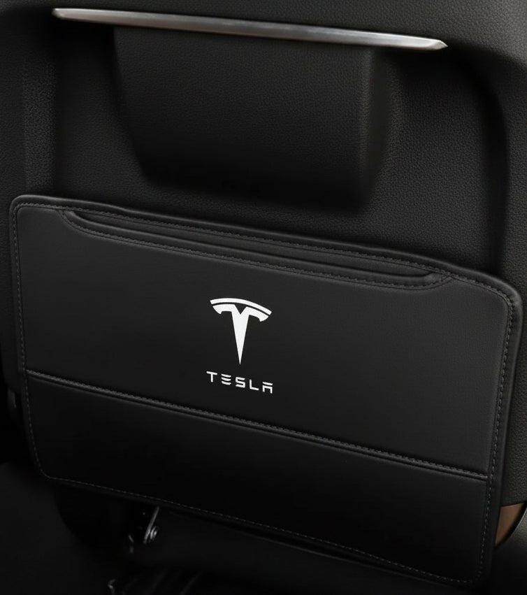Tesla Model 3 Y S &  X  Kick Protection PU Leather Covers ( 2 Pack ) - Tesla Shop Europe - TESLARY.IE Ireland - France boutique- Deutschland Geschäft- España comercio - Nederland winkel- TESLARY.IE