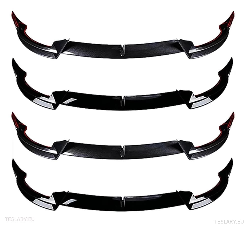 Tesla 3/Y Bodykit Front Diffuser Spoiler Black or Carbon - Tesla Shop Europe - TESLARY.IE Ireland - France boutique- Deutschland Geschäft- España comercio - Nederland winkel- TESLARY.IE