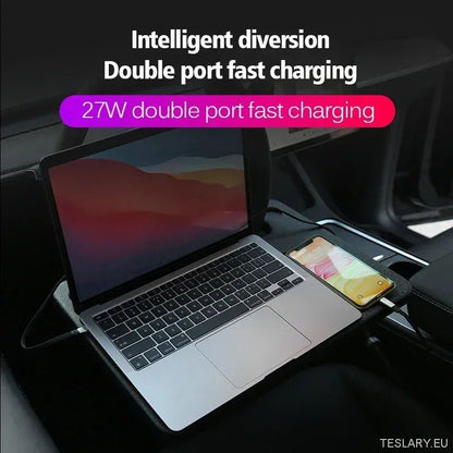 Tesla Model 3/Y USB Hub & Charger Dock - TESLARY Tesla Shop Accessories Europe Nederlands Dublin Cork Ireland Deutschland Espana Alicante France Italia