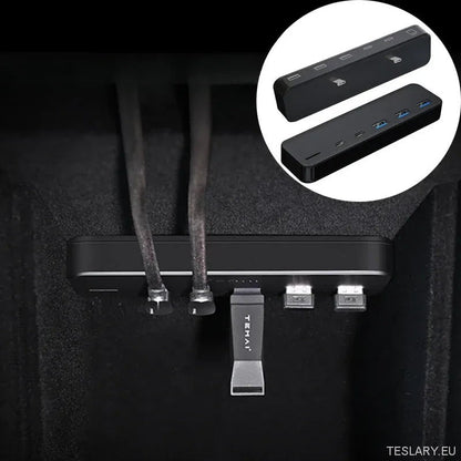Tesla Model 3/Y USB Hub & Charger Dock - TESLARY Tesla Shop Accessories Europe Nederlands Dublin Cork Ireland Deutschland Espana Alicante France Italia