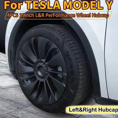 Tesla Model Y 19" Hjulkapsler i Ubertine-stil med ydeevne