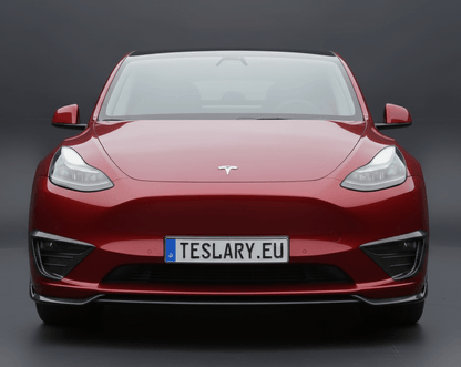 Tesla Model Y Front Fog Light Wind Splitter in Matte Black , Gloss Black Carbon , Matte Black Carbon & Gloss Black - TESLARY Tesla Shop Accessories Europe Nederlands Dublin Cork Ireland Deutschland Espana Alicante France Italia