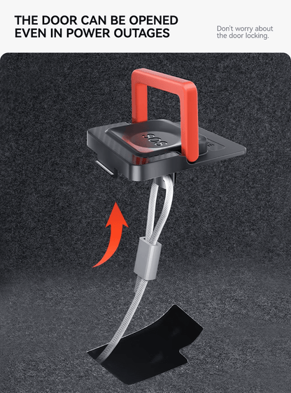 Tesla Model Y Juniper / Model 3 Highland - Rear Door Emergency Handle - Mechanical Unlock for Switch Pull Rope - TESLARY Tesla Shop Accessories Europe Nederlands Dublin Cork Ireland Deutschland Espana Alicante France Italia