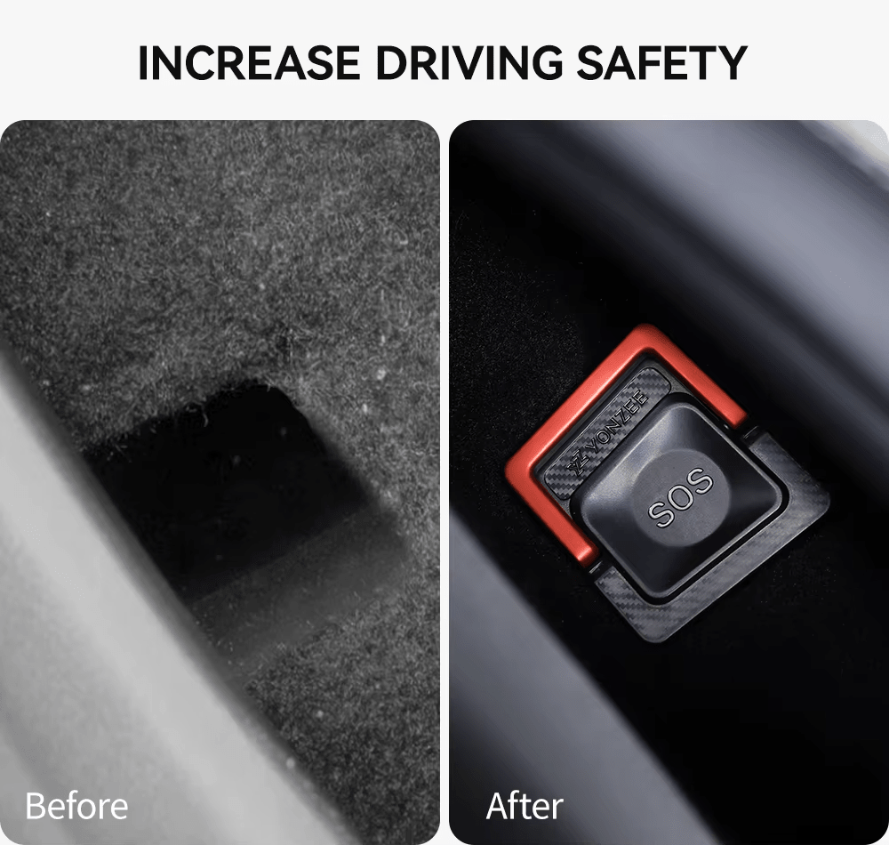 Tesla Model Y Juniper / Model 3 Highland - Rear Door Emergency Handle - Mechanical Unlock for Switch Pull Rope - TESLARY Tesla Shop Accessories Europe Nederlands Dublin Cork Ireland Deutschland Espana Alicante France Italia