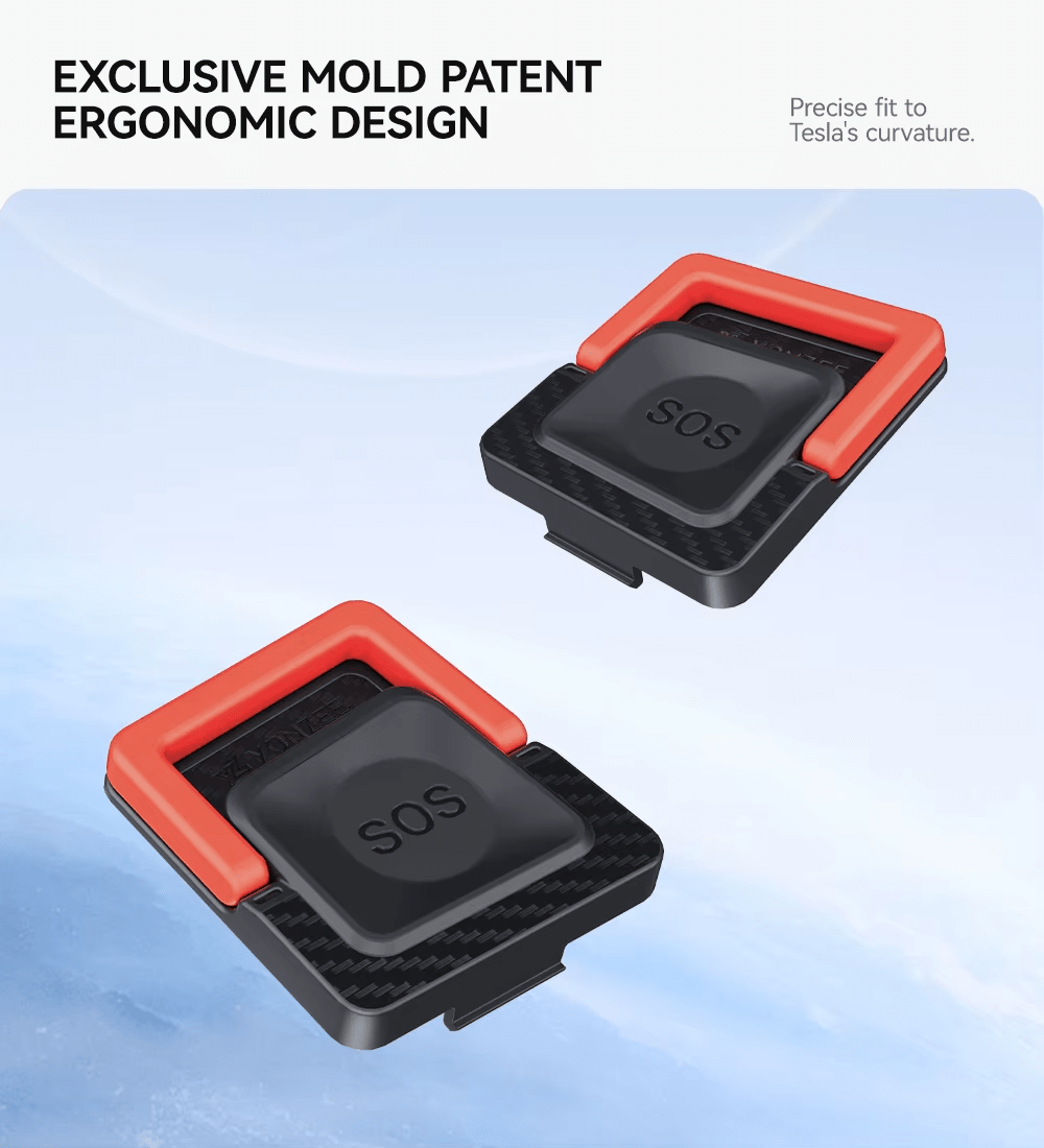 Tesla Model Y Juniper / Model 3 Highland - Rear Door Emergency Handle - Mechanical Unlock for Switch Pull Rope - TESLARY Tesla Shop Accessories Europe Nederlands Dublin Cork Ireland Deutschland Espana Alicante France Italia