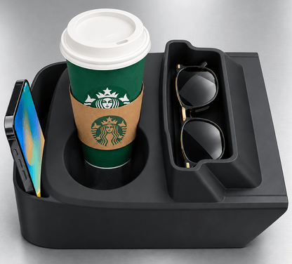 Tesla Model Y Juniper Standard Centre Console Cup Holder with Storage Box for Tesla for Model Y Juniper Standard Version Only Organiser Accessories Interior Storage Insert - TESLARY Buy Tesla Shop Accessories Europe Nederlands Dublin Cork Ireland Deutschland Espana Iceland Finland France Italia