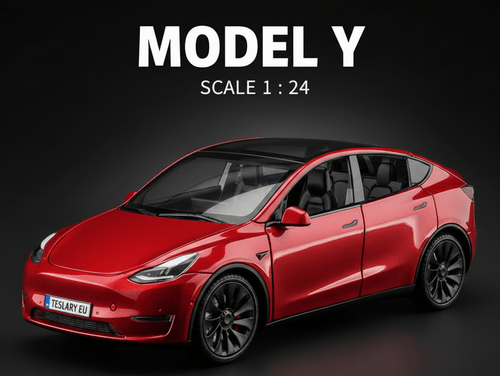 Tesla Model Y Model Car 1:24 Unofficial Version - TESLARY Tesla Shop Accessories Europe Nederlands Dublin Cork Ireland Deutschland Espana Alicante France Italia