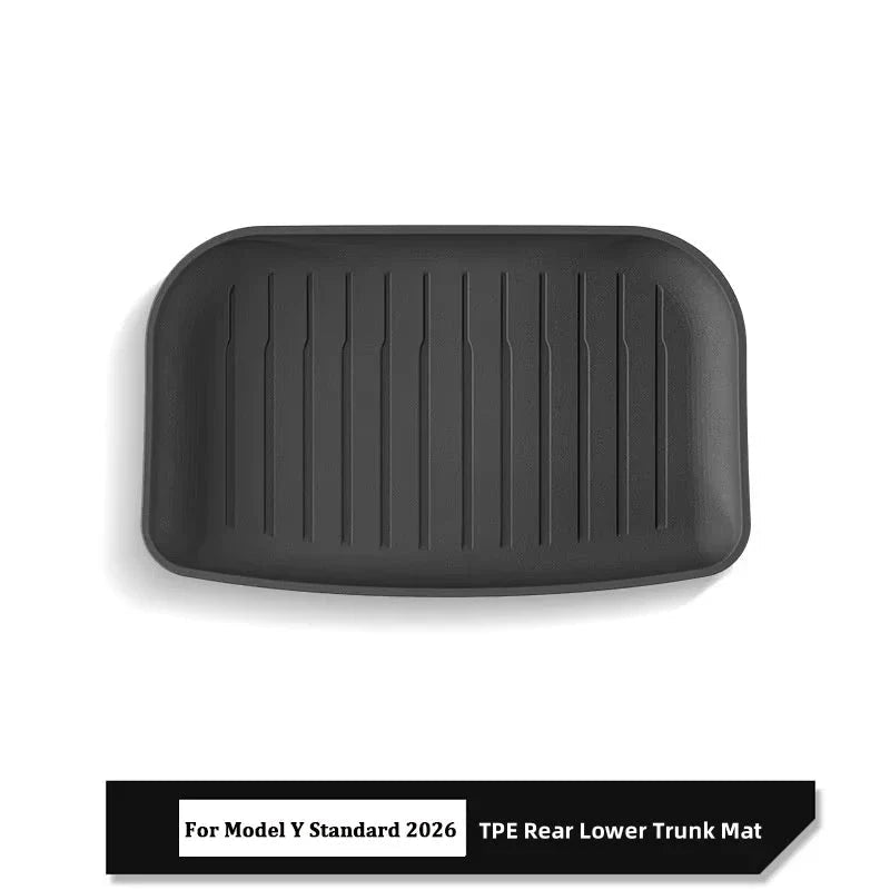 TESLA MODEL Y STANDARD FRUNK TRUNK MATS - TESLARY Buy Tesla Shop Accessories Europe Nederlands Dublin Cork Ireland Deutschland Espana Iceland Finland France Italia