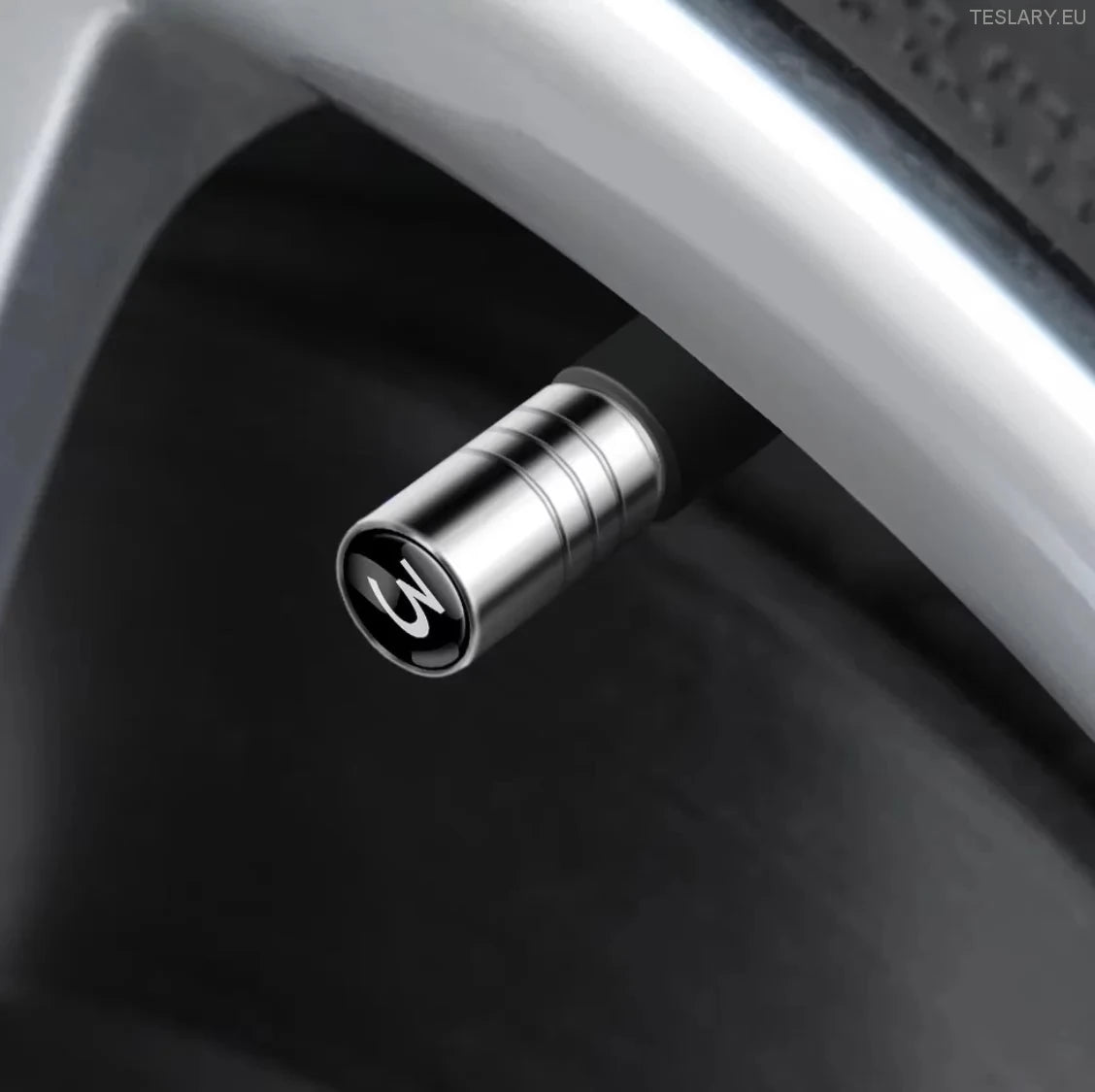 Въздушни клапани Tesla Tire с модел 3 или модел Y лого