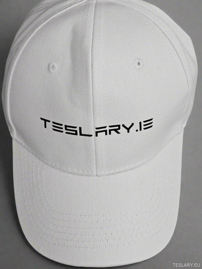 TESLARY BASEBALL HAT WITH LOGO TESLA SHOP ACCESSORIES IRELAND EUROPE DEUTSCHLAND FRANCE ESPANA UNITED KINGDOM