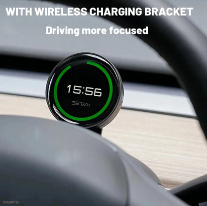 Tita Magnetic Phone Ladegerät mit optionalem Speedmeter für Tesla Model 3 und Y