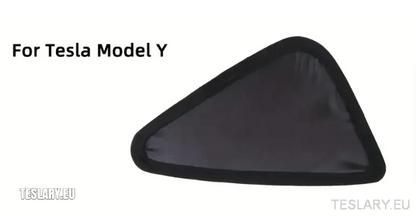 Triangular Rear Windows Shade For Enhanced Privacy Tesla Model 3 / Y - TESLARY Tesla Shop Accessories Europe Nederlands Dublin Cork Ireland Deutschland Espana Alicante France Italia