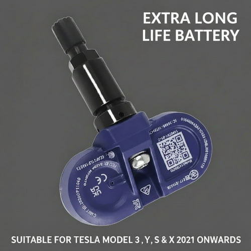 Tyre Pressure TPMS Sensors for Tesla 3 Y S X 2021 to 2024 - Tesla Shop Europe - TESLARY.IE Ireland - France boutique- Deutschland Geschäft- España comercio - Nederland winkel- TESLARY.IE