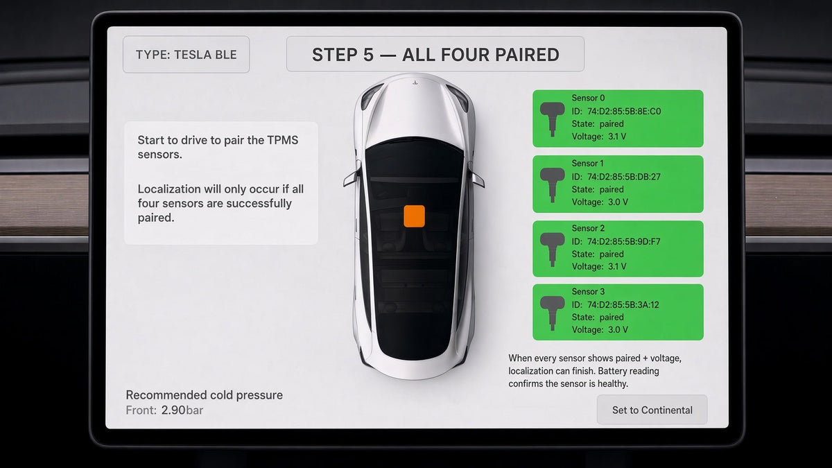 Tyre Pressure TPMS Sensors for Tesla Models 3 Y S X 2021 to 2026 , BUY 3 AND GET 1 FREE - TESLARY Buy Tesla Shop Accessories Europe Nederlands Dublin Cork Ireland Deutschland Espana Iceland Finland France Italia