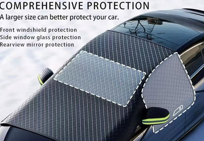 Windshield Snow & Weather Cover for your Tesla Model 3 or Tesla Model Y also Suitable for BYD , MG4 and VW ID4 - TESLARY Buy Tesla Shop Accessories Europe Nederlands Dublin Cork Ireland Deutschland Espana Iceland Finland France Italia