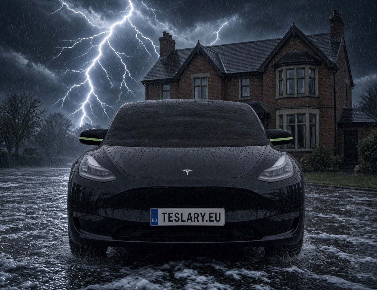 Windshield Snow & Weather Cover for your Tesla Model 3 or Tesla Model Y also Suitable for BYD , MG4 and VW ID4 - TESLARY Buy Tesla Shop Accessories Europe Nederlands Dublin Cork Ireland Deutschland Espana Iceland Finland France Italia